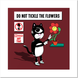 Flower Tickler Posters and Art